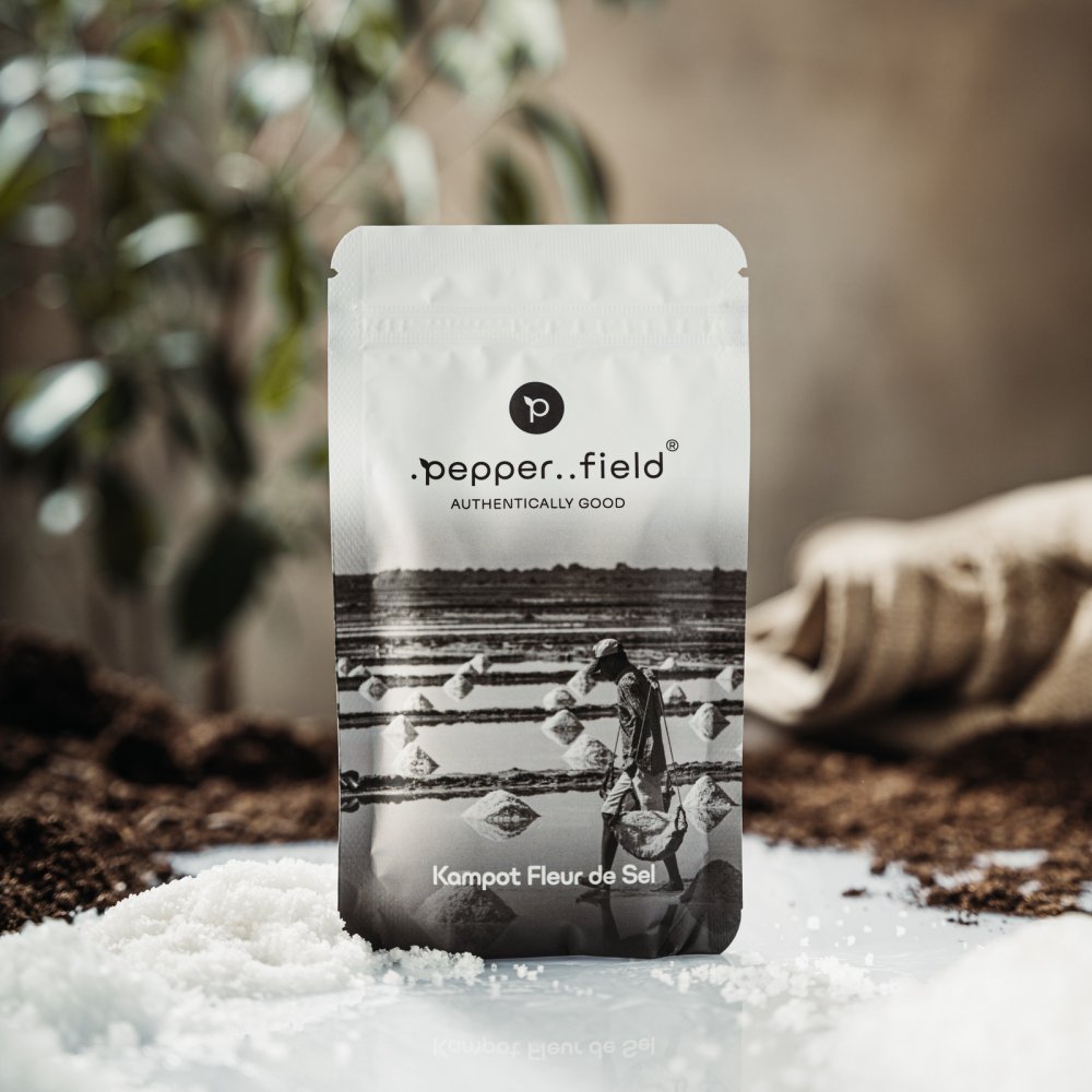 Pepper Field Fleur de sel solní květ